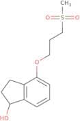 4-(3-Methanesulfonylpropoxy)-2,3-dihydro-1H-inden-1-ol