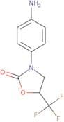 3-(4-Aminophenyl)-5-(trifluoromethyl)-1,3-oxazolidin-2-one