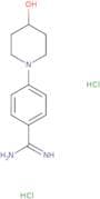 4-(4-Hydroxypiperidin-1-yl)benzene-1-carboximidamide dihydrochloride