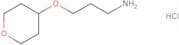 4-(3-Aminopropoxy)oxane hydrochloride