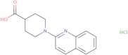 1-(Quinolin-2-yl)piperidine-4-carboxylic acid hydrochloride