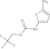 2,2,2-Trifluoroethyl N-(5-methylthiophen-2-yl)carbamate
