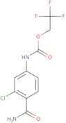 2,2,2-Trifluoroethyl N-(4-carbamoyl-3-chlorophenyl)carbamate