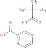 3-(2,2-Dimethylpropanamido)pyrazine-2-carboxylic acid