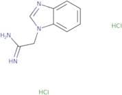 2-(1H-1,3-Benzodiazol-1-yl)ethanimidamide dihydrochloride