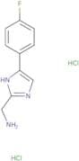 [4-(4-Fluorophenyl)-1H-imidazol-2-yl]methanamine dihydrochloride
