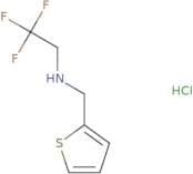 (Thiophen-2-ylmethyl)(2,2,2-trifluoroethyl)amine hydrochloride
