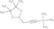 Trimethyl[3-(4,4,5,5-tetramethyl-1,3,2-dioxaborolan-2-yl)prop-1-yn-1-yl]silane