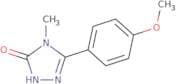3-(4-Methoxyphenyl)-4-methyl-4,5-dihydro-1H-1,2,4-triazol-5-one