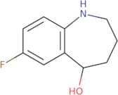 7-Fluoro-2,3,4,5-tetrahydro-1H-1-benzazepin-5-ol