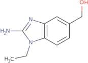 (2-Amino-1-ethyl-1H-1,3-benzodiazol-5-yl)methanol