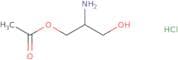 2-Amino-3-hydroxypropyl acetate hydrochloride