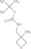 tert-butyl N-[(3-aminooxetan-3-yl)methyl]carbamate
