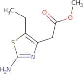Methyl 2-(2-amino-5-ethyl-1,3-thiazol-4-yl)acetate