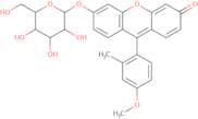 6-(b-D-Galactopyranosyloxy)-9-(4-methoxy-2-methylphenyl)-3H-xanthen-3-one