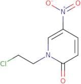 1-(2-Chloroethyl)-5-nitro-1,2-dihydropyridin-2-one