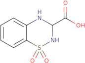 1,1-Dioxo-3,4-dihydro-2H-1,2,4-benzothiadiazine-3-carboxylic acid