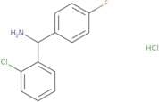 (2-Chlorophenyl)(4-fluorophenyl)methanamine hydrochloride