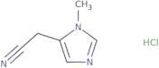 2-(1-Methyl-1H-imidazol-5-yl)acetonitrile hydrochloride