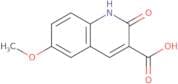 2-Hydroxy-6-methoxy-quinoline-3-carboxylic acid