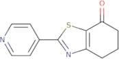 2-(Pyridin-4-yl)-4,5,6,7-tetrahydro-1,3-benzothiazol-7-one