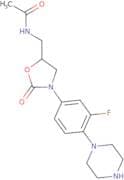 (S)-N-((3-(3-Fluoro-4-(piperazin-1-yl)phenyl)-2-oxooxazolidin-5-yl)methyl)acetamide