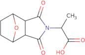 2-{3,5-Dioxo-10-oxa-4-azatricyclo[5.2.1.0,2,6]decan-4-yl}propanoic acid
