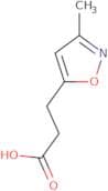 3-(3-Methyl-1,2-oxazol-5-yl)propanoic acid