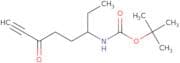 tert-Butyl N-(6-oxooct-7-yn-3-yl)carbamate