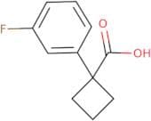 1-(3-Fluorophenyl)cyclobutane-1-carboxylic acid