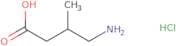 (3S)-4-Amino-3-methylbutanoic acid hydrochloride