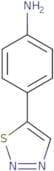 4-(1,2,3-Thiadiazol-5-yl)aniline
