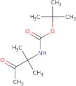 tert-Butyl N-(2-methyl-3-oxobutan-2-yl)carbamate