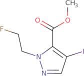 2-(2-Fluoro-ethyl)-4-iodo-2H-pyrazole-3-carboxylic acid methyl ester