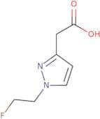 2-[1-(2-Fluoroethyl)-1H-pyrazol-3-yl]acetic acid