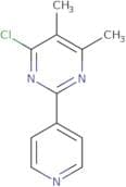 4-Chloro-5,6-dimethyl-2-(pyridin-4-yl)pyrimidine