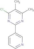 4-Chloro-5,6-dimethyl-2-(pyridin-3-yl)pyrimidine