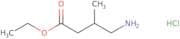 Ethyl 4-amino-3-methylbutanoate hydrochloride