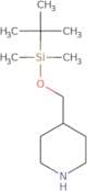 4-{[(tert-Butyldimethylsilyl)oxy]methyl}piperidine