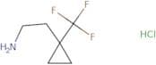 2-[1-(trifluoromethyl)cyclopropyl]ethan-1-amine hydrochloride