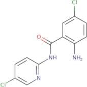 2-Amino-5-chloro-N-(5-chloropyridin-2-yl)benzamide