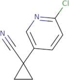 1-(6-Chloropyridin-3-yl)cyclopropanecarbonitrile