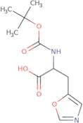 2-{[(tert-Butoxy)carbonyl]amino}-3-(1,3-oxazol-5-yl)propanoic acid