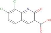 7,8-Dichloro-2-oxo-1,2-dihydroquinoline-3-carboxylic acid
