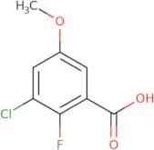3-Chloro-2-fluoro-5-methoxybenzoic acid