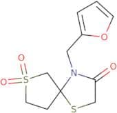 4-(Furan-2-ylmethyl)-1,7 (λ)6-dithia-4-azaspiro[4.4]nonane-3,7,7-trione