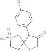 4-(4-Chlorophenyl)-1,7λ⁶-dithia-4-azaspiro[4.4]nonane-3,7,7-trione