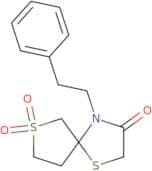 4-(2-Phenylethyl)-1,7λ⁶-dithia-4-azaspiro[4.4]nonane-3,7,7-trione
