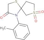 4-(2-Methylphenyl)-1,7 (lambda)6-dithia-4-azaspiro[4.4]nonane-3,7,7-trione