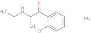 1-(2-Chlorophenyl)-2-(ethylamino)propan-1-one, hydrochloride